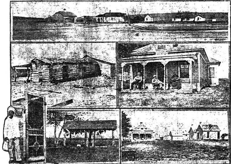 Scenes at the Metz Hunting Lodge 1907.